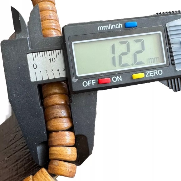 Vintage Brown 12mm yak bone 108 Tibetan rosary beads mala for prayers,meditation - Picture 9 of 10